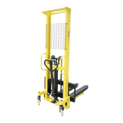 Transpalet manual cu sarcina maxima 1T inaltime maxima 1.6m - imagine 3