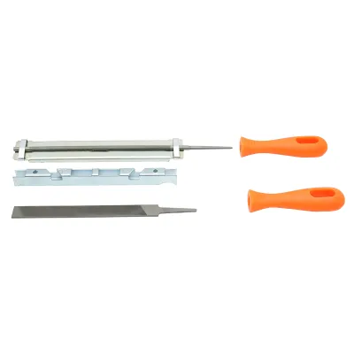 Set 3 instrumente pentru ascutit lant drujba cu pas 3/8  - imagine 2