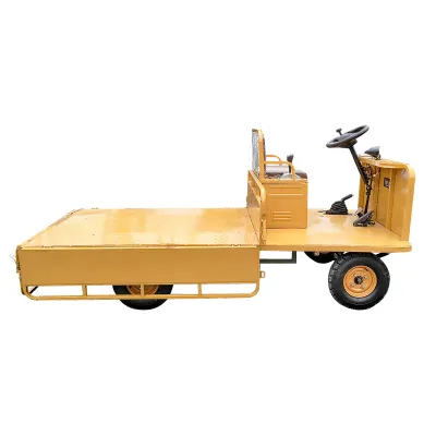 Carucior platforma electrica transport marfa cu bancheta 800W, 48V, 2.5x1.25m sarcina maxima 800Kg THOR - imagine 5