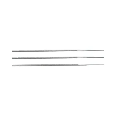 Set 3 pile rotunde ascutit lant drujba 4.8x200mm 3/16 inch - imagine 3