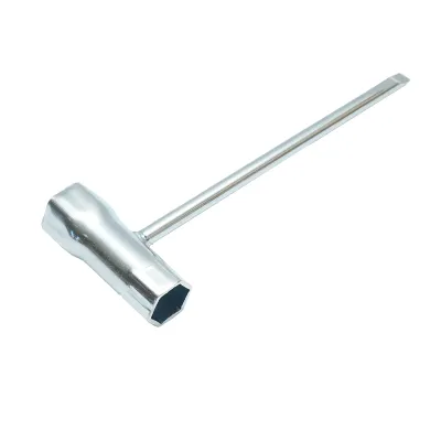 Cheie pentru bujie drujba 17x21x160mmmm cu surubelnita dreapta inclusa - imagine 3