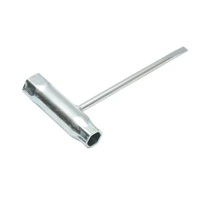 Cheie pentru bujie drujba 13x19x140mmmm cu surubelnita dreapta inclusa - imagine 3