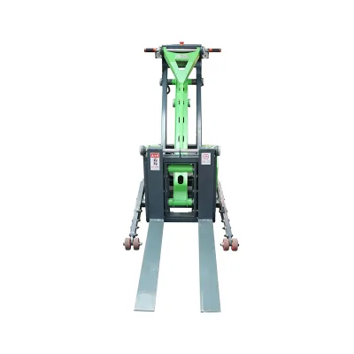Transpalet electric 24V cu sarcina maxima 650 Kg, inaltime ridicare 1500mm, furci 950mm THOR - imagine 8