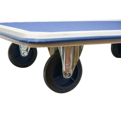 Carucior depozit cu platforma de transport 300Kg 910x610x875mm - imagine 6