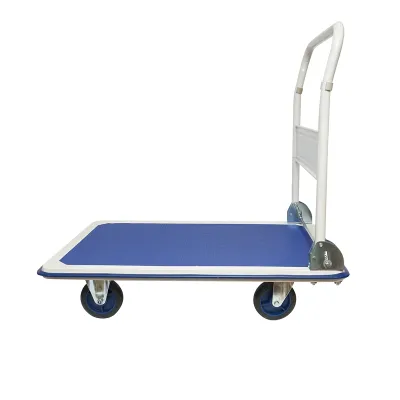 Carucior depozit cu platforma de transport 300Kg 910x610x875mm - imagine 2