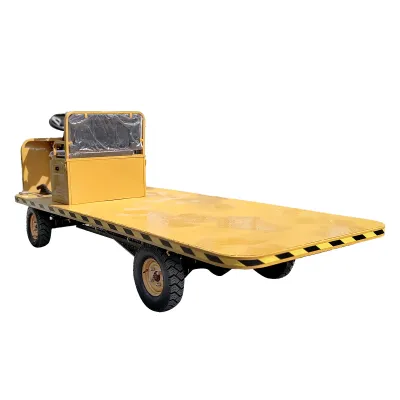 Carucior platforma electrica transport marfa cu bancheta 1200W, 48V, 3x1.25m sarcina maxima 1000Kg THOR - imagine 3
