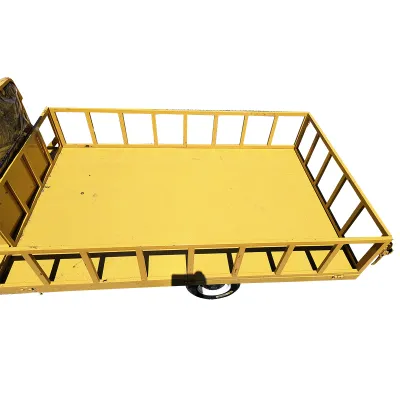 Carucior platforma electrica transport marfa cu bancheta si obloane 1200W, 60V, 2.5x1.25m sarcina maxima 1000Kg THOR - imagine 7