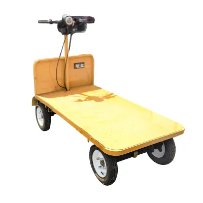 Carucior platforma electrica transport marfa 800W, 48V, 1.5x0.8m sarcina maxima 800Kg THOR - imagine 2