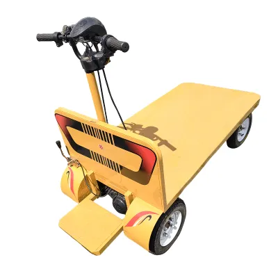 Carucior platforma electrica transport marfa 800W, 48V, 1.5x0.8m sarcina maxima 800Kg THOR - imagine 4