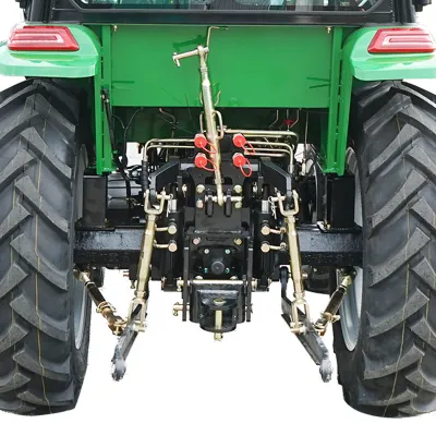 Tractor cu cabina 60HP Hanwo E3, motor Xinchai III cu roti 8.3-20/12.4-28 Konig Traktoren 604 - imagine 6