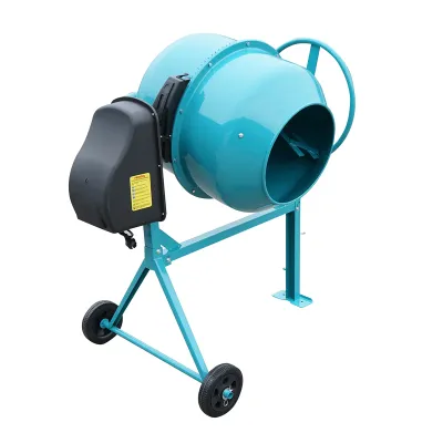 Betoniera 800W, volum cuva 180L, pinion si coroana din fonta 61 Kg - imagine 5