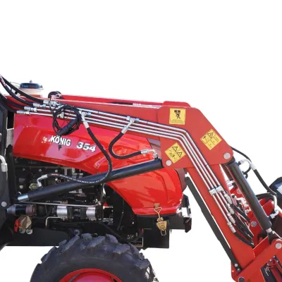 Tractor 35HP 4x4 semicabina cu incarcator frontal KONIG TRAKTOREN 354 - imagine 12