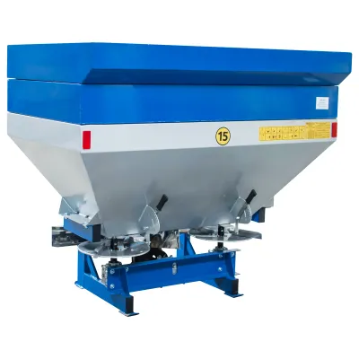 Distribuitor ingrasaminte cu 2 discuri, capacitate buncar 1400L - imagine 3
