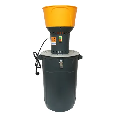 Moara cereale electrica 1.3 KW, 220V, oprire automata, rezervor 60L, 19000 r/min, capacitate 350 Kg/h, 5 site incluse - imagine 2