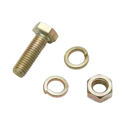 Surub cu piulita M8x24mm prindere tabla pick-up pentru balotiera 9YK - imagine 2