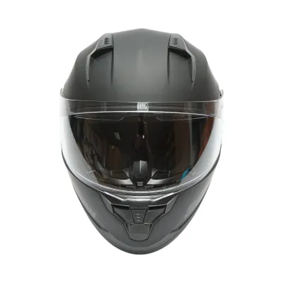 Casca moto integrala negru mat cu viziera transparenta si ochelari de soare, marimea L Arcane II - imagine 2