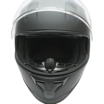 Casca moto integrala negru mat cu viziera transparenta si ochelari de soare, marimea XL Arcane II Breckner Germany - imagine 8