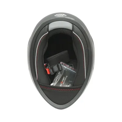 Casca moto integrala negru mat cu viziera transparenta si ochelari de soare, marimea XL Arcane II Breckner Germany - imagine 7