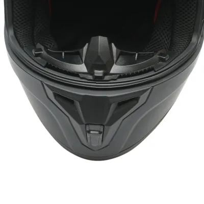 Casca moto integrala neagra cu viziera transparenta, marimea XL Grit Breckner Germany - imagine 10