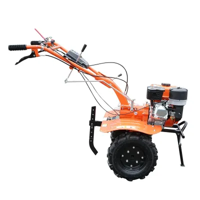 Motocultor 7.5CP cu freza 100cm, motor benzina 4 timpi 212cc OHV, viteze 2+1, transmisie pinioane, roti 4.00-8 Breckner Germany - imagine 7