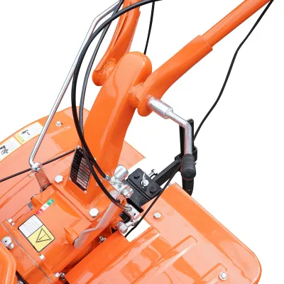 Motocultor 7.5CP cu freza 100cm, motor benzina 4 timpi 212cc OHV, viteze 2+1, transmisie pinioane, roti 4.00-8 Breckner Germany - imagine 15