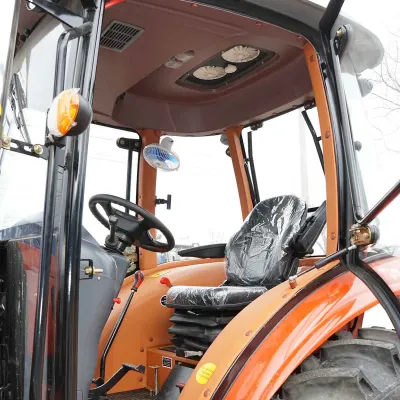 Tractor 90CP, 4x4 cu incarcator frontal, cabina inchisa, roti 14.9-30/9.5-24 - imagine 8