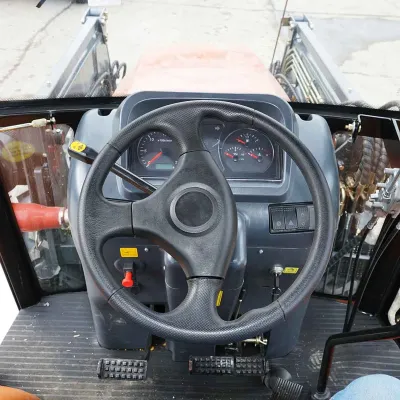 Tractor 90CP, 4x4 cu incarcator frontal, cabina inchisa, roti 14.9-30/9.5-24 - imagine 10