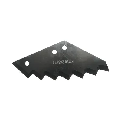 Cutit remorca furaje Kuhn cu 7 dinti, grosime 8mm cod OEM A5302190, A5375580 - imagine 2