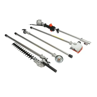 Motocoasa pe benzina multifunctionala 4 in 1, motor 2T 52cc, putere 2.5CP, turatie 8000rpm, accesorii incluse - imagine 9