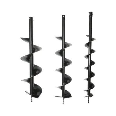 Motoburghiu foreza de pamant pe benzina 2.8CP, 2T 52cc, 3 burghie incluse 100mm, 150mm, 200mm THOR - imagine 12