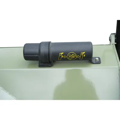 Tocatoare resturi vegetale tractabila ATV120, motor benzina Loncin 15CP, latime de lucru 120cm - imagine 7