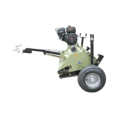 Tocatoare resturi vegetale tractabila ATV120, motor benzina Loncin 15CP, latime de lucru 120cm - imagine 2