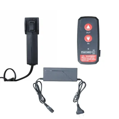 Transpalet manual 300kg cu ridicare electrica 12V, inaltime maxima 1.6m, telecomanda wireless - imagine 19