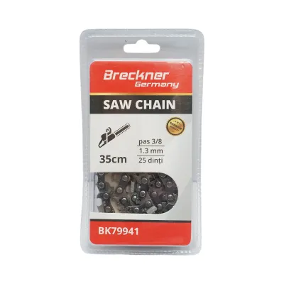 Lant drujba pas 3/8, 25 de dinti, 1.3mm, lungime 35cm Breckner Germany