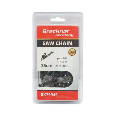 Lant drujba pas 3/8, 26+1 de dinti, 1.3mm, lungime 35cm Breckner Germany