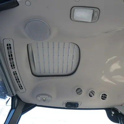 Tractor cu cabina 75HP 4x4 inmatriculabil, aer conditionat, motor Hyundai turbo DM02 LOVOL M754 - imagine 11