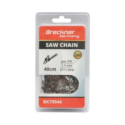 Lant drujba pas 3/8, 27+1 de dinti, 1.3mm, lungime 40cm Breckner Germany