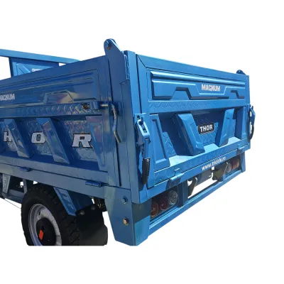 Triciclu electric Thor Magnum2 1200W 60V45Ah basculare hidraulica - imagine 10