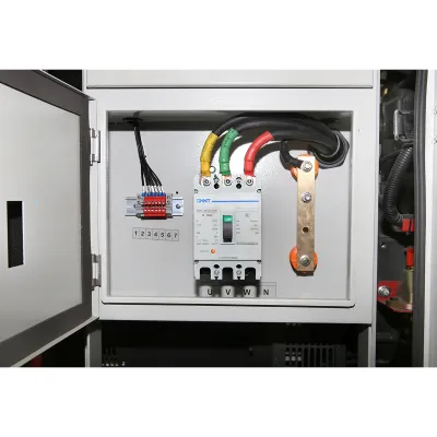 Generator electric trifazat 110KVA, 400V cu motor diesel Ricardo R6105ZLD-100KW - imagine 9