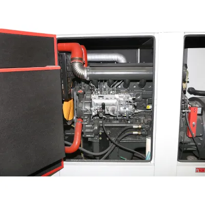 Generator electric trifazat 110KVA, 400V cu motor diesel Ricardo R6105ZLD-100KW - imagine 10