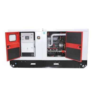Generator electric trifazat 110KVA, 400V cu motor diesel Ricardo R6105ZLD-100KW - imagine 4