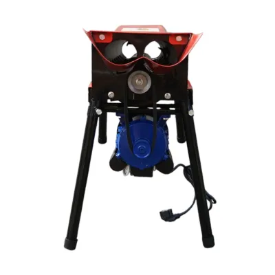 Batoza porumb electrica 2500W, 220V, cuva dubla, capacitate 300-500 kg/h, turatie 2860rpm, 5STY-50-90 THOR - imagine 4