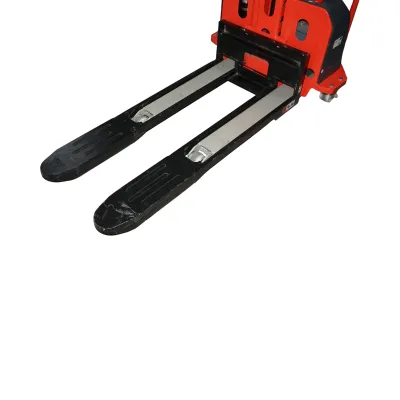 Transpalet semi-electric 1T cu autoincarcare, baterie Li-ion 12V, 50Ah, inaltime ridicare 1300mm - imagine 8
