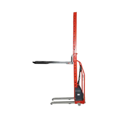 Transpalet semi-electric 1T cu autoincarcare, baterie Li-ion 12V, 50Ah, inaltime ridicare 1300mm - imagine 5