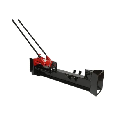 Despicator lemne manual hidraulic 12T cu pompa dubla, lungime bustean 450mm, diametru 450mm - imagine 3