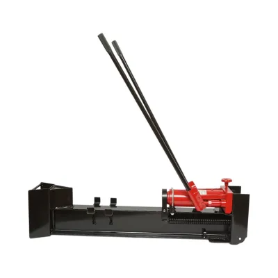 Despicator lemne manual hidraulic 12T cu pompa dubla, lungime bustean 450mm, diametru 450mm - imagine 4