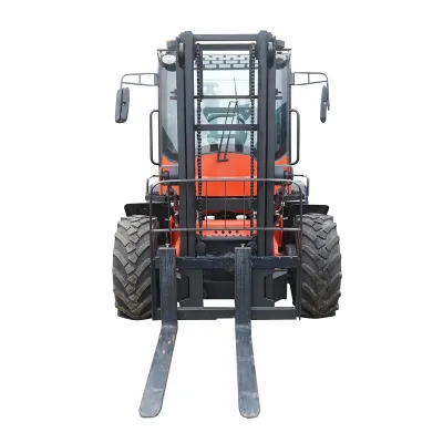 Motostivuitor 3.5T 4x4 OFF ROAD, motor diesel 57CP (42KW), inaltime ridicare 3m, roti 23.5/70-16 - imagine 3