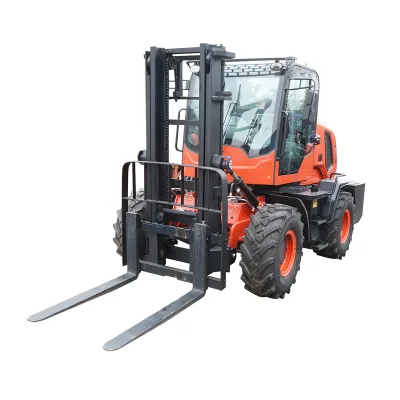 Motostivuitor 3.5T 4x4 OFF ROAD, motor diesel 57CP (42KW), inaltime ridicare 3m, roti 23.5/70-16