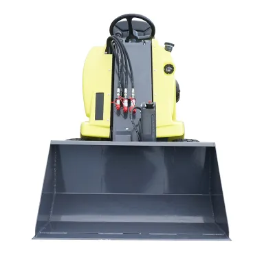 Mini incarcator frontal 500kg, motor benzina 23CP, capacitate ridicare 220kg, latime cupa 1110mm THOR - imagine 4