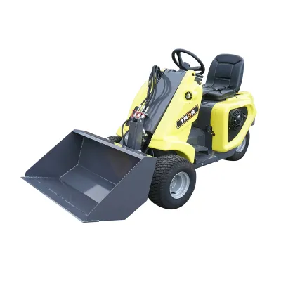 Mini incarcator frontal 500kg, motor benzina 23CP, capacitate ridicare 220kg, latime cupa 1110mm THOR